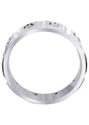 Diamond Mens Wedding Band | 0.5 Carats | Satin Finish (Tobias)