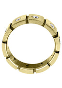 Yellow Gold Classic Diamond Mens Engagement Ring | 0.5 Carats (Fernando)