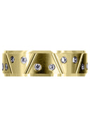 Yellow Gold Classic Diamond Mens Wedding Band | 0.4 Carats (Conner)