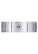 Contemporary Diamond Mens Wedding Band | 0.12 Carats (Dallas)