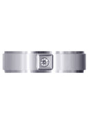 Classic Diamond Mens Wedding Band | 0.05 Carats (Lukas)