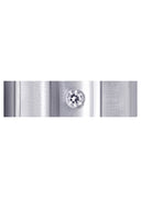 Diamond Mens Wedding Band | 0.1 Carats | Satin Finish (Marco)