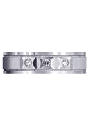 Classic Diamond Mens Wedding Band | 0.09 Carats (Zander)