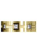 Yellow Gold Classic Diamond Mens Wedding Band | 0.4 Carats (Kameron)