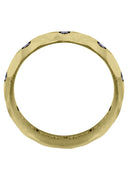 Yellow Gold Classic Diamond Mens Engagement Ring | 0.3 Carats (Israel)