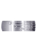 Classic Diamond Mens Wedding Band | 0.12 Carats (Gunner)