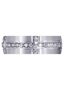 Classic Diamond Mens Wedding Band | 0.83 Carats (Judah)
