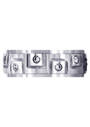 Classic Diamond Mens Engagement Ring | 0.36 Carats (Simon)
