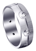 Classic Diamond Mens Wedding Band | 0.32 Carats (Brooks)