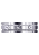 Classic Diamond Mens Wedding Band | 0.12 Carats (Emiliano)