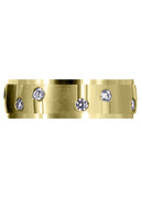 Yellow Gold Classic Diamond Mens Wedding Band | 0.48 Carats (Waylon)
