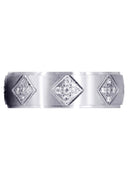 Diamond Mens Wedding Band | 0.6 Carats | Satin Finish (Shawn)