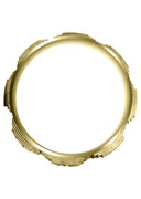 Yellow Gold Diamond Mens Wedding Band | 0.24 Carats | Wire Matt Finish (Angelo)