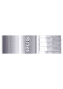 Diamond Mens Wedding Band | 0.06 Carats | Satin Finish (Lane)