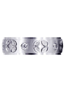 Diamond Mens Wedding Band | 0.3 Carats | Satin Finish (Shane)