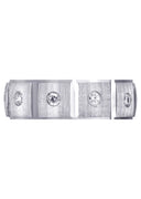 Diamond Mens Wedding Band | 0.5 Carats | Diamond Cut Finish (Ronan)