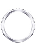 Diamond Mens Engagement Ring | 0.15 Carats | Satin Finish (Cohen)