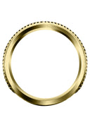 Yellow Gold Diamond Mens Engagement Ring | 0.15 Carats | Satin Finish (Cohen)