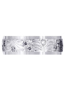 Diamond Mens Wedding Band | 0.54 Carats | High Polish Finish (Karson)