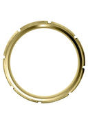 Yellow Gold Diamond Mens Wedding Band | 0.4 Carats | Satin Finish (Holden)