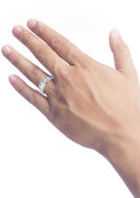 Diamond Mens Wedding Band | 0.4 Carats | High Polish Finish (Manuel)
