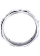 Diamond Mens Wedding Band | 0.24 Carats | Satin Finish (Alexis)