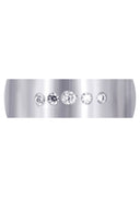 Diamond Mens Engagement Ring | 0.07 Carats | Satin Finish (Andre)