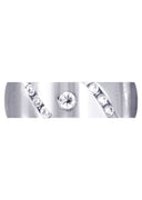 Diamond Mens Wedding Band | 0.28 Carats | Satin Finish (Seth)