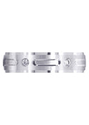 Diamond Mens Wedding Band | 0.24 Carats | Satin Finish (Garrett)