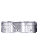 Diamond Mens Wedding Band | 0.24 Carats | Satin Finish (Roberto)