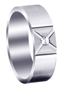 Diamond Mens Wedding Band | 0.07 Carats (Deacon)