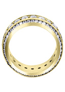 Yellow Gold Diamond Mens Engagement Ring | 3.68 Carats (Landyn)