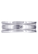 Diamond Mens Wedding Band | 0.04 Carats (Brock)