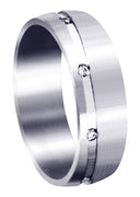 Diamond Mens Wedding Band | 0.16 Carats (Jamison)