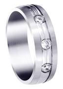 Diamond Mens Wedding Band | 0.36 Carats (Brennan)