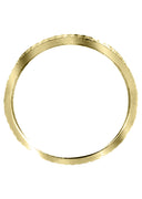 Yellow Gold Diamond Mens Wedding Band | 0.1 Carats (Odin)