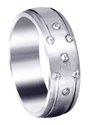 Diamond Mens Wedding Band | 0.11 Carats (Donald)