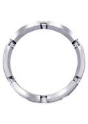 Diamond Mens Wedding Band | 0.84 Carats | Satin Finish (Anderson)