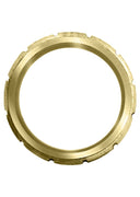 Yellow Gold Diamond Mens Wedding Band | 0.6 Carats | Satin Finish (Trevor)