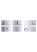 Diamond Mens Wedding Band | 0.48 Carats | Satin Finish (Walter)