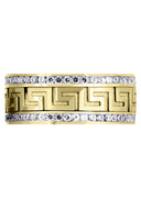 Yellow Gold Diamond Mens Wedding Band | 1.5 Carats (Harvey)