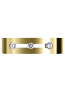 Yellow Gold Diamond Mens Wedding Band | 0.15 Carats (Philip)