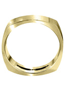 Yellow Gold Diamond Mens Wedding Band | 0.15 Carats (Philip)