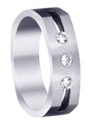 Mens Wedding Band | Satin Finish (Ronald)