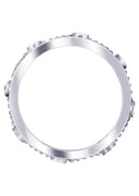 Diamond Mens Wedding Band | 0.24 Carats | Sand Blast Finish (Johnathan)
