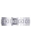 Diamond Mens Wedding Band | 0.12 Carats | High Polish Finish (Edwin)
