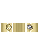 Yellow Gold Diamond Mens Wedding Band | 0.15 Carats (Princeton)
