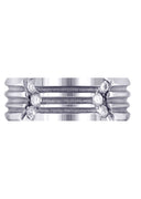 Diamond Mens Wedding Band | 0.3 Carats | High Polish Finish (Clark)
