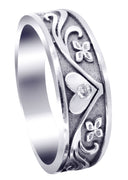 Diamond Mens Wedding Band | 0.03 Carats (Keith)
