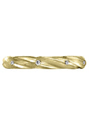 Yellow Gold Diamond Mens Wedding Band | 0.27 Carats (Milan)